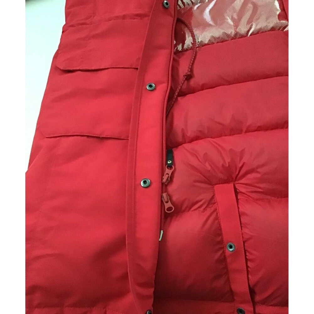 Columbia Coat Womens Med Omni Heat Mid length Full-zip Hooded Duck Down Red - Picture 8 of 16